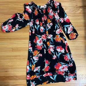 Eva Mendes tunic flower dress size small